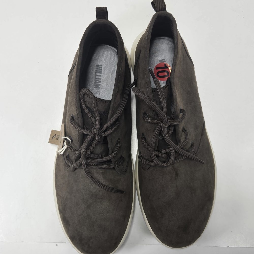 William Rast Dark Brown Suede Hawk Chukka Lace-up Ankle Boots Booties Size 10 - Picture 11 of 13
